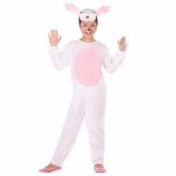 Dierenpak konijn/haas verkleed outfit carnaval kinderen
