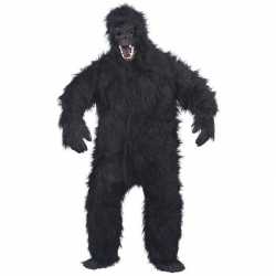 Luxe gorilla pak/outfit carnaval volwassenen