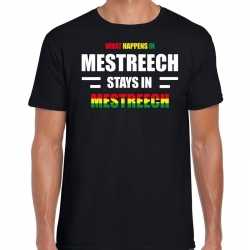 Maastricht/mestreech carnaval outfit / t shirt zwart heren
