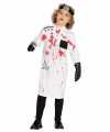 Bloederige artsen outfit carnaval kinderen