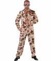 Camouflage outfit 3 delig carnaval heren