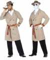 Carnaval feest invisible man verkleed outfit carnaval heren
