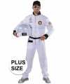 Carnavalskleding grote maat astronaut outfit outfit carnaval volwassenen