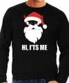 Devil santa kerst sweater kerst outfit hi its me zwart carnaval heren