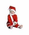 Rood kerst outfit carnaval peuters