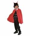 Vampier outfits cape rood