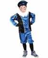 Verkleed pieten outfit zwart blauwbaret carnaval kinderen sinterklaas 5 december