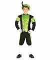 Verkleed pieten outfit zwart groenbaret carnaval kinderen sinterklaas 5 december